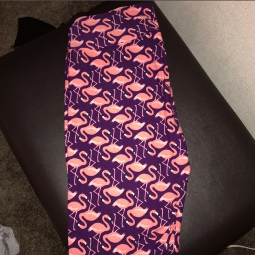 Lularoe flamingo leggings